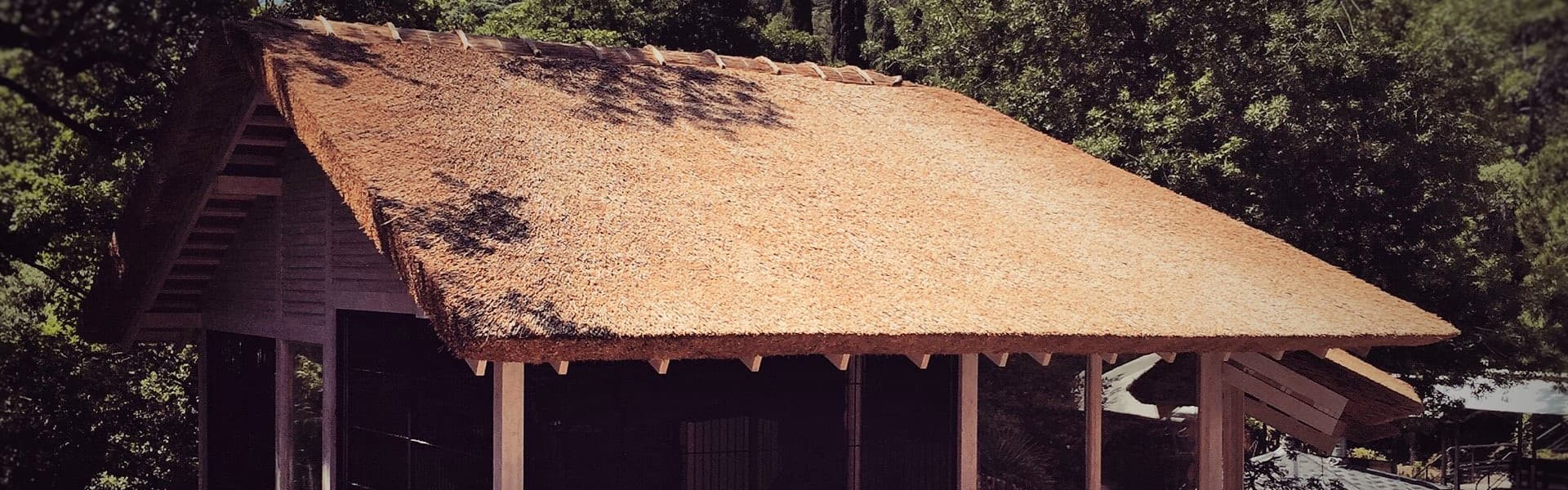 Крыша из камыша: старинный вид кровли в современном варианте