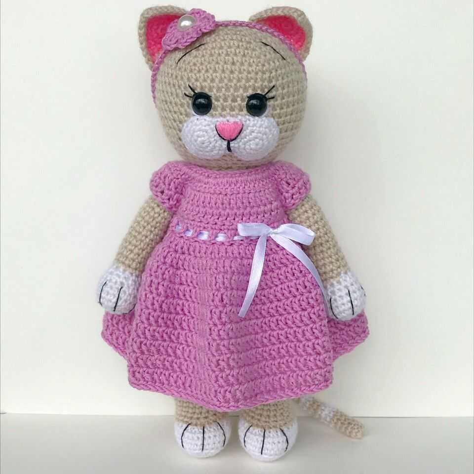 Игрушка для кошки крючком