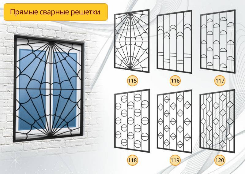 Решетки на окна своими руками технология, эскизы,методика изготовления
