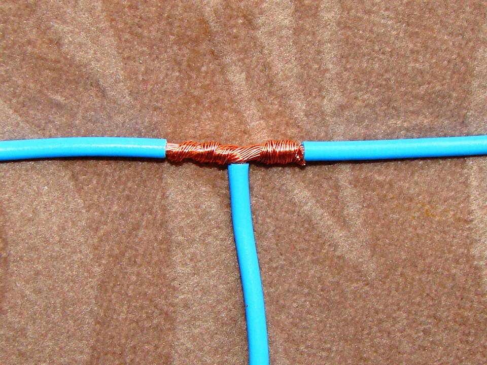 Как правильно соединить провода сип между собой и с медным кабелем.
