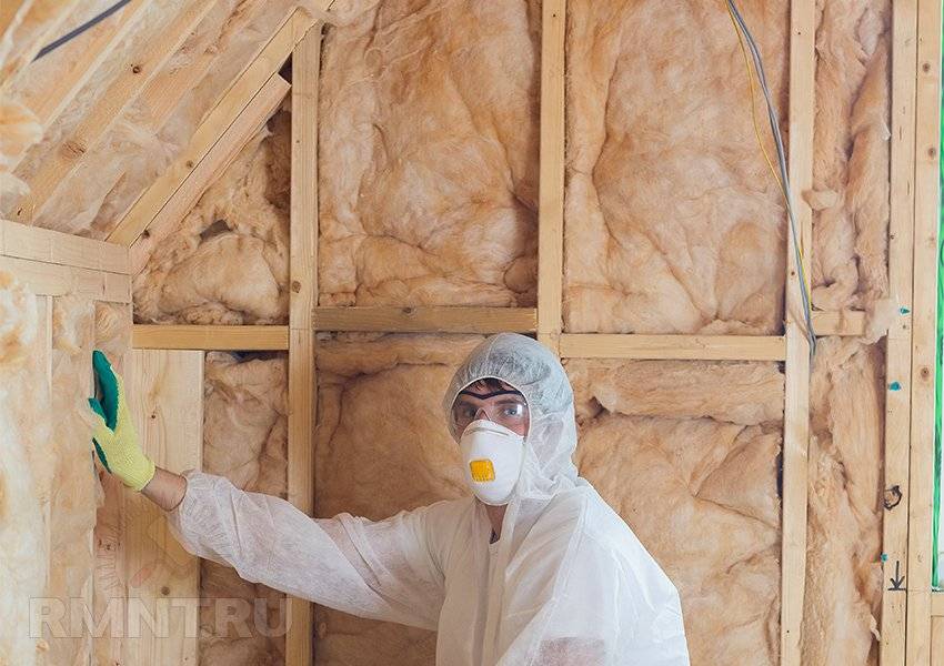 Технология внутреннего утепления дачного дома