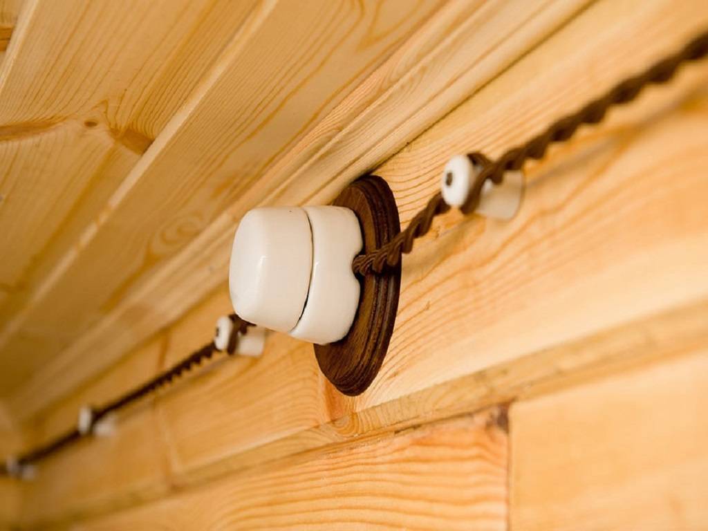 Ретро-проводка в деревянном доме: как купить материалы, инструкция по монтажу