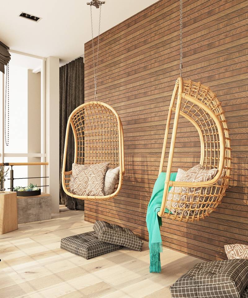 Подвесное кресло-кокон для дачи или квартиры - формы и размеры, плюсы и минусы