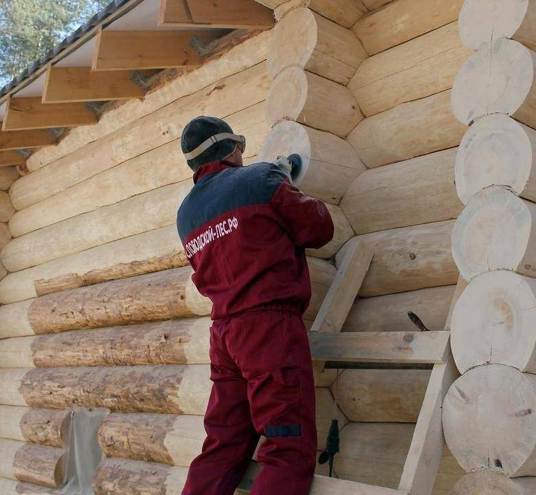 Чем обработать сруб бани внутри и снаружи?