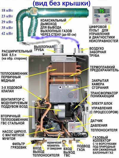 Как выбрать газовый настенный одноконтурный котел: устройство, где применяется, особенности монтажа и конструкции, плюсы и минусы, обзор лучших производителей