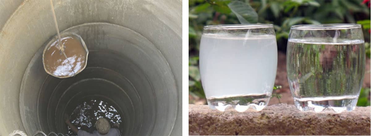 Как очистить воду из скважины своими руками
