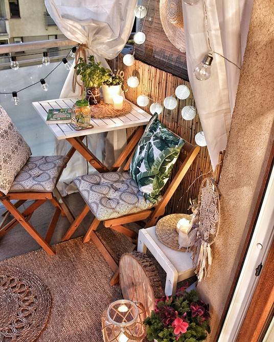 ﻿балкон в стиле прованс - атмосфера уюта и отдыха