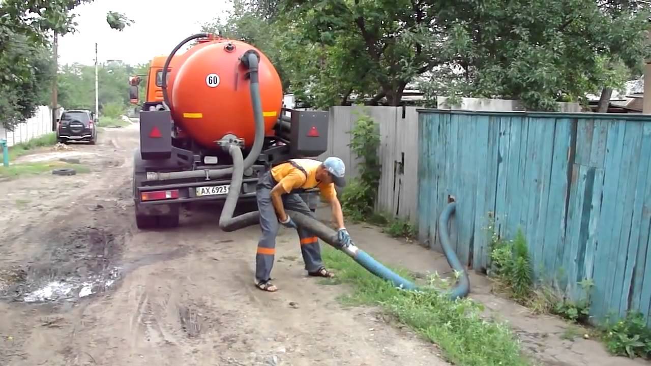 Откачка канализации в частном доме – насос, машина ассенизатор, как откачать в домашних условиях