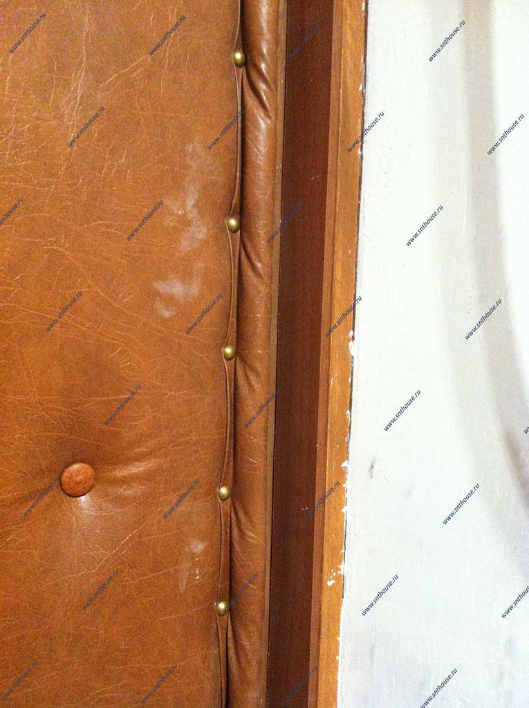 Отделка входной двери изнутри и снаружи: как облицевать металлическое полотно своими руками после установки (фото, видео)