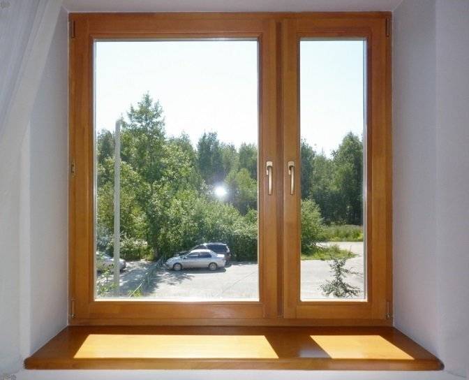 Финские деревянные окна со стеклопакетом по цене производителя