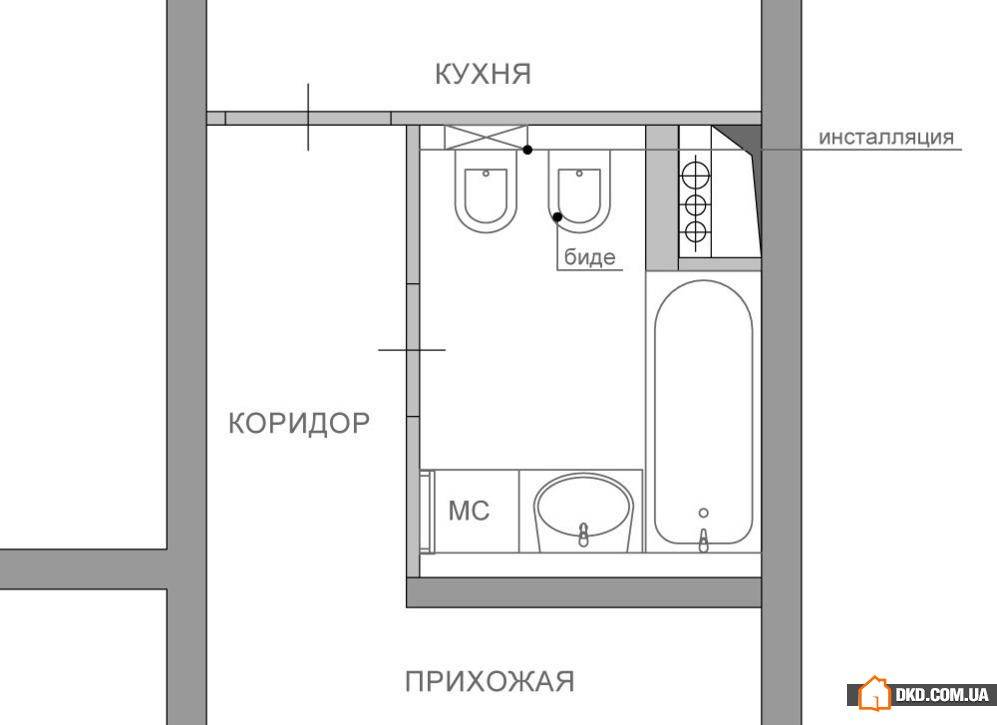 Перепланировка хрущевки: фото и схемы 1,2,3,4- комнатных