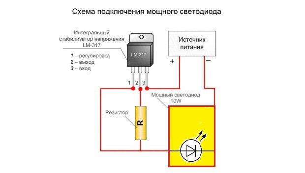 Изготовление стабилизаторов тока на lm-317 для светодиодов своими руками