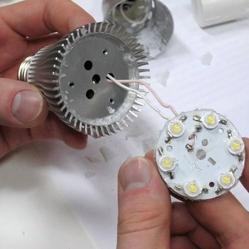 Ремонт светодиодных светильников своими руками: конструкция и принцип работы, как заменить и отремонтировать