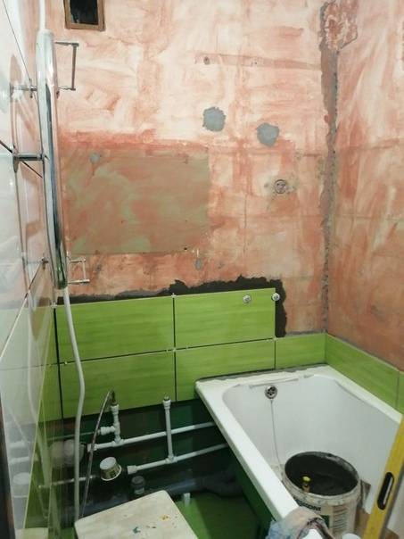С чего начать ремонт в ванной: фото последовательности работ / zonavannoi.ru