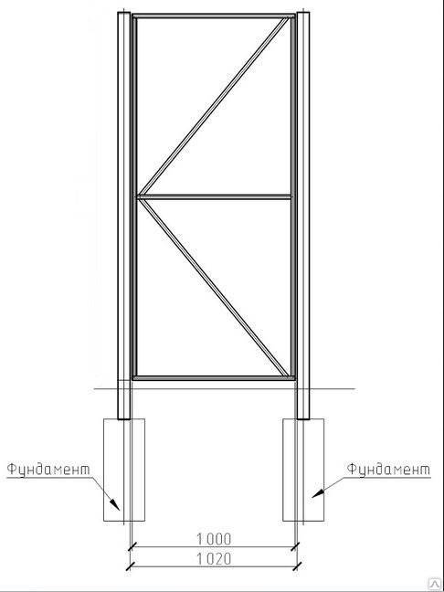Ворота из профильной трубы своими руками: инструкция по изготовлению