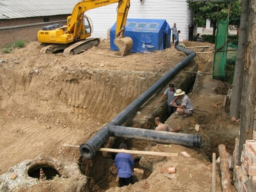 Проектирование наружных водопроводных и канализационных сетей