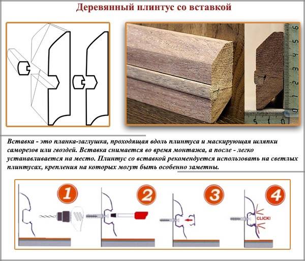 Как установить деревянный плинтус своими руками