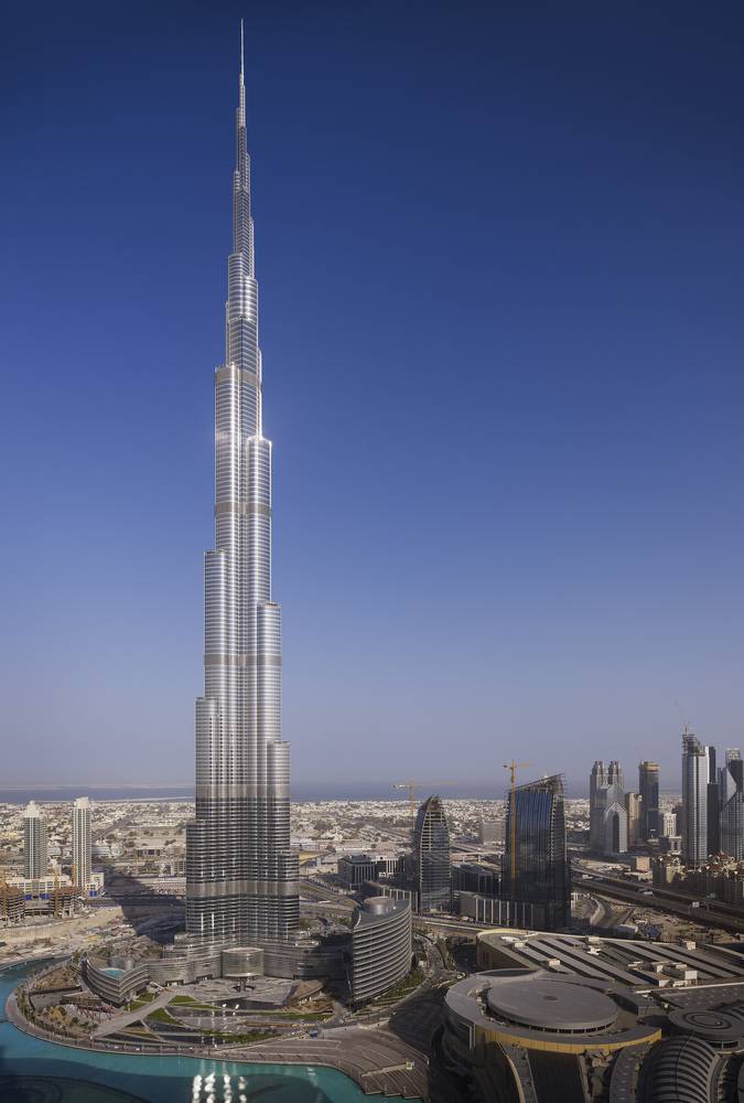 Небоскреб бурдж-халифа в дубае – самое высокое здание на планете