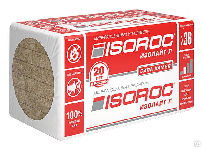 Характеристики теплоизоляционных плит изорок (isoroc)